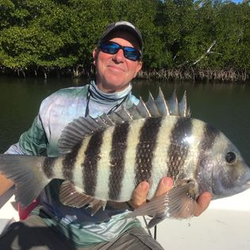 Sheepshead fishing In Pine Island 